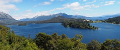 Lago Moreno and apparently famous Llao Llao Hotel